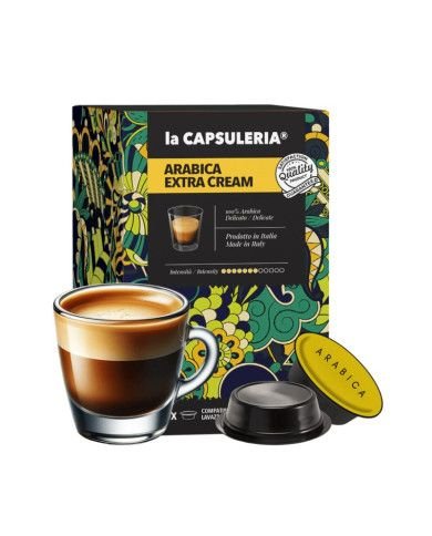 ARABICA EXTRA CREAM-kavos kapsulės skirtos Lavazza A Modo Mio® ARABICA EXTRA CREAM-kavos kapsulės skirtos Lavazza A Modo Mio®