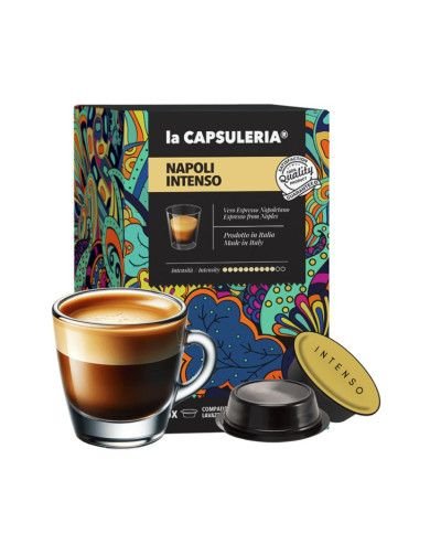 NAPOLI INTENSO-kavos kapsulės skirtos Lavazza A Modo Mio® NAPOLI INTENSO-kavos kapsulės skirtos Lavazza A Modo Mio®