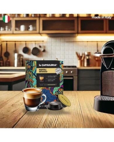 NAPOLI INTENSO-kavos kapsulės skirtos Lavazza A Modo Mio® NAPOLI INTENSO-kavos kapsulės skirtos Lavazza A Modo Mio®