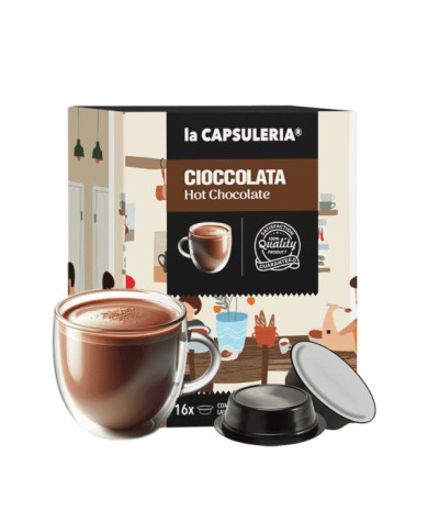 CIOCCOLATA HIGH MOUNTAIN-šokolado kapsulės skirtos Lavazza A Modo Mio®