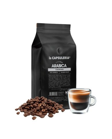1 kg. 100% Arabica kavos pupelių-ARABICA CREMOSO BLEND 1 kg. 100% Arabica kavos pupelių-ARABICA CREMOSO BLEND