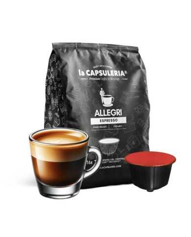 ALLEGRI ESPRESSO-kavos kapsulės skirtos Dolce Gusto®