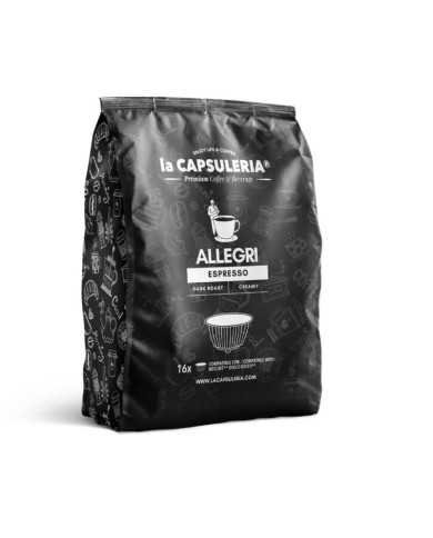 ALLEGRI ESPRESSO-kavos kapsulės skirtos Dolce Gusto®