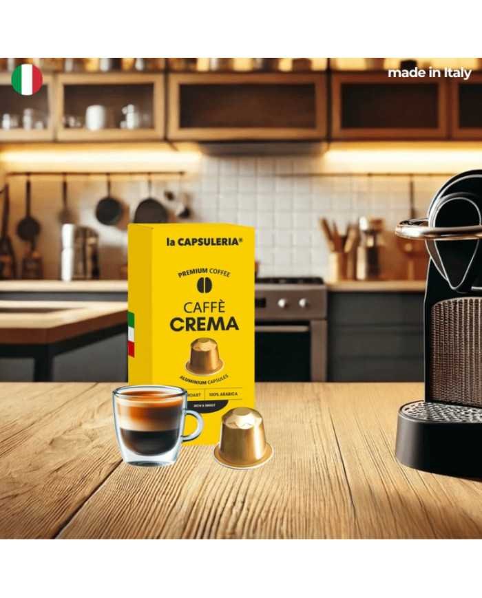 CREMA-kavos kapsulės iš aliuminio skirtos Nespresso®