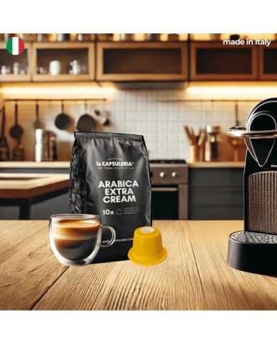 ARABICA EXTRA CREAM-kavos kapsulės skirtos Nespresso® ARABICA EXTRA CREAM-kavos kapsulės skirtos Nespresso®