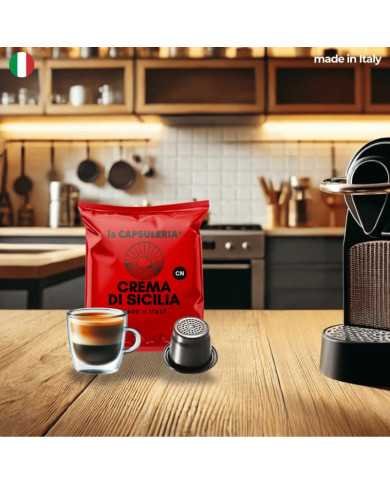 CREMA DI SICILIA-kavos kapsulės skirtos Nespresso® CREMA DI SICILIA-kavos kapsulės skirtos Nespresso®