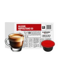 ALLEGRI NAPOLETANO-kavos kapsulės skirtos Lavazza Blue / In Black®