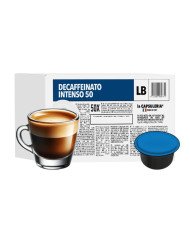 DECA INTENSO-kavos kapsulės skirtos Lavazza Blue / In Black®