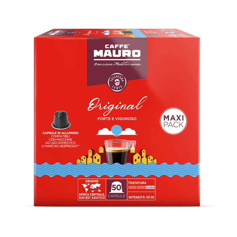 Caffe Mauro Original blend-kavos kapsulės Nespresso aparatams