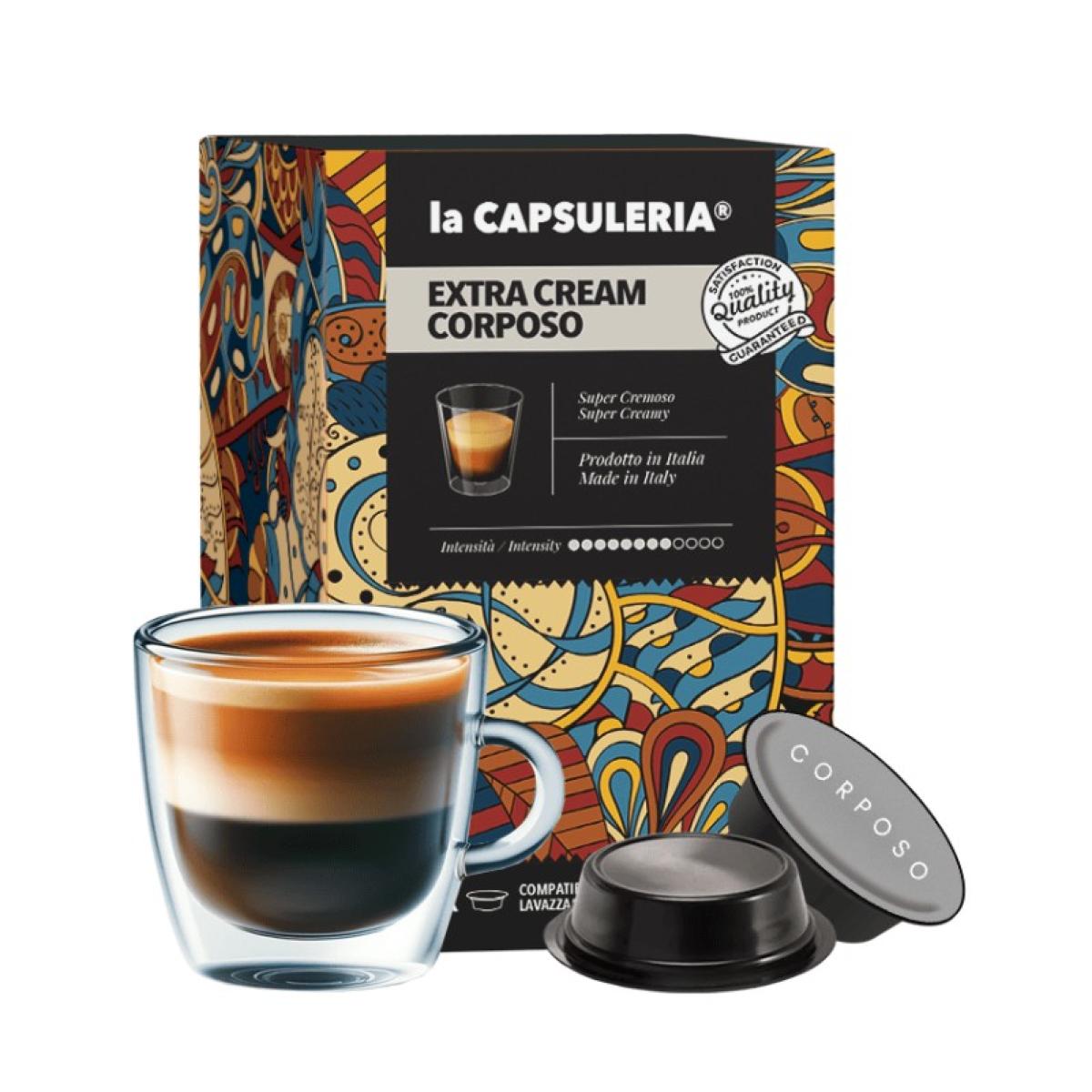 Extra Cream Corposo-kavos kapsulės Lavazza A Modo Mio aparatams