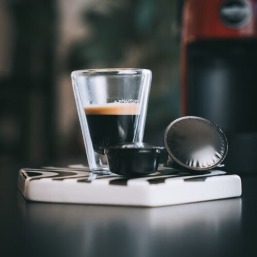 Black Espresso Coffe - kavos kapsulės skirtos Lavazza A Modo Mio