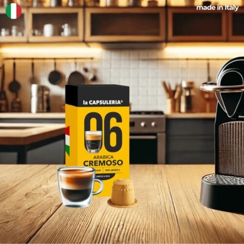 100 arabica creamy coffee capsules compatible with nespresso (1)