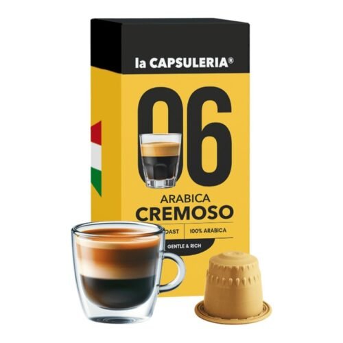 100 arabica creamy coffee capsules compatible with nespresso