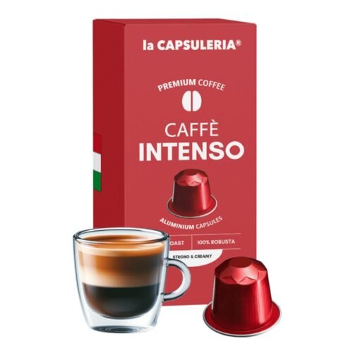 intenso coffee aluminum capsules compatible with nespresso